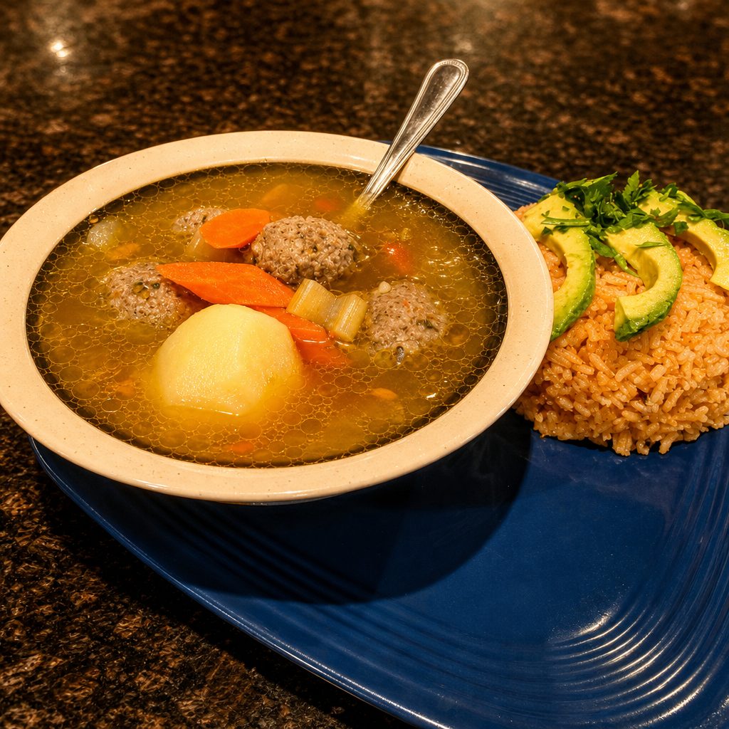 (  WED ) Caldo De Albondigas Orden.