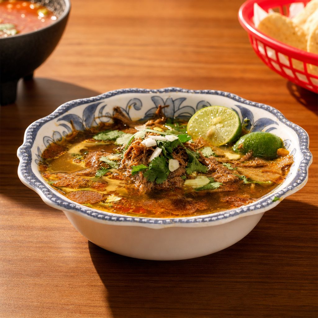 Birria Mixta 1/2 Orden.
